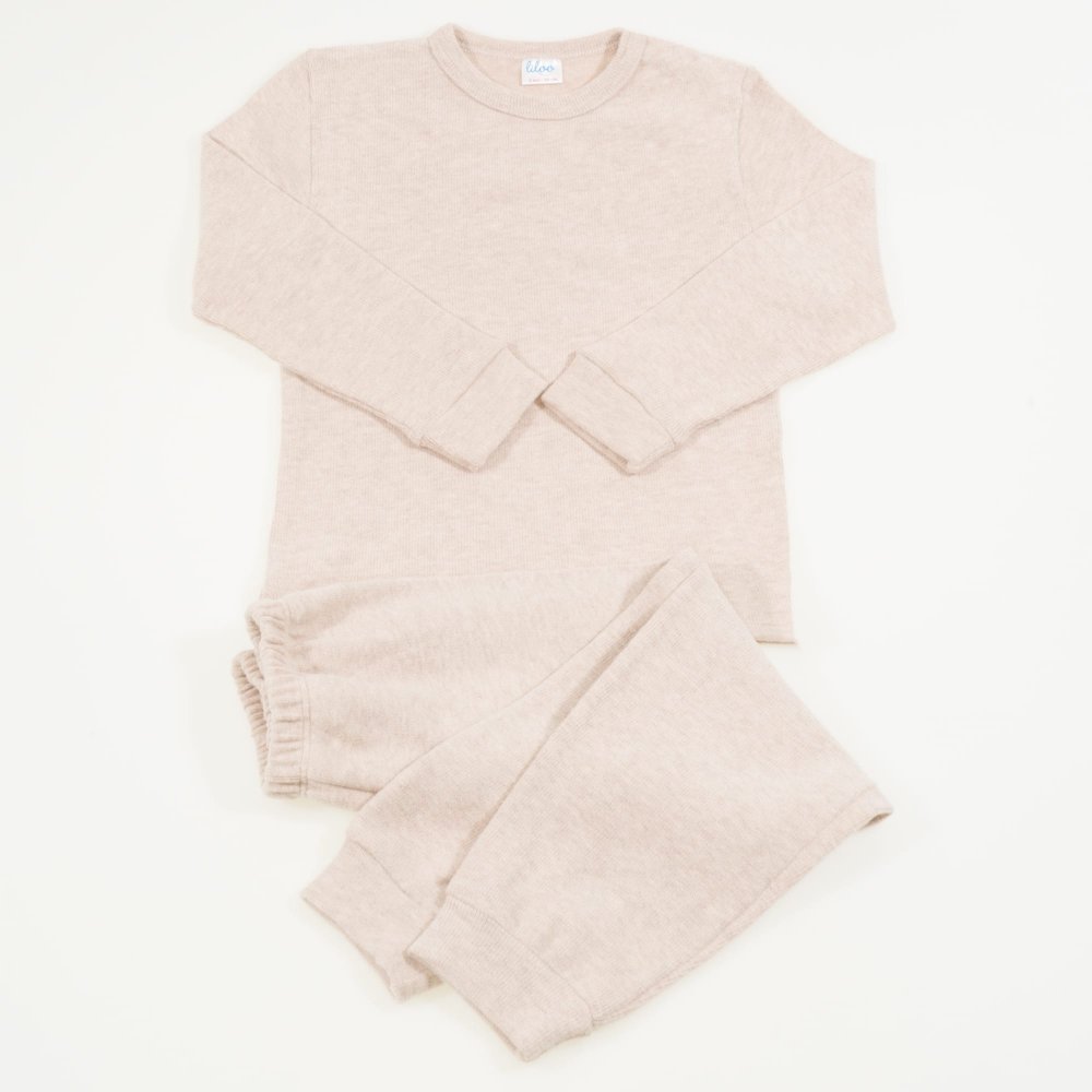 Pajama thick fluffy beige | liloo