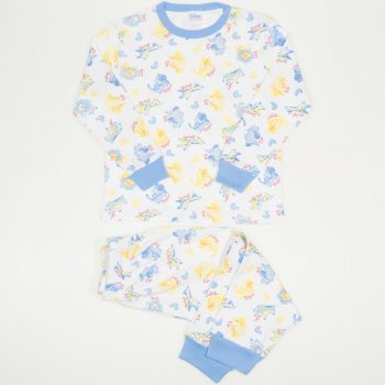 Long-sleeve thick pajamas with pets print