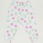 Long-sleeve thick pijamas with sleepy and happy print  | liloo