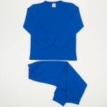 Pijamale groase classic blue uni | liloo