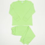 Pijamale groase verde uni | liloo