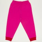  Fuchsia long-sleeve thin pajamas with cow print| liloo