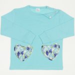 Pijamale primavara-toamna aqua imprimeu floral | liloo