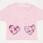 Pijamale primavara-toamna roz imprimeu floral | liloo