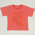  Light salmon short-sleeve thin PJs with mouse print | liloo