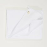 Small towel with organic cotton hood - white | liloo