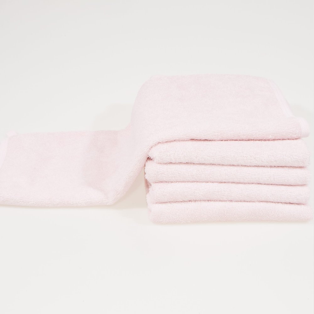 Pink towel - set of 5 pieces | liloo