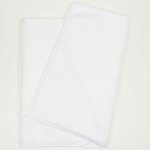 Large premium white hooded towel | liloo