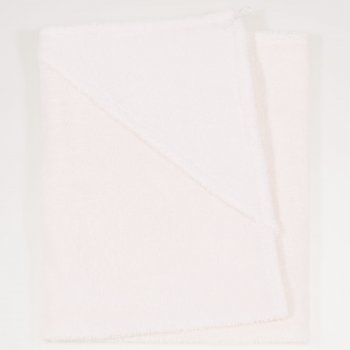 Large pearl white hooded towel | liloo