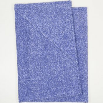 Blue hooded towel