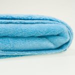 Large premium blue topaz hooded towel | liloo