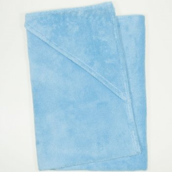 Large premium blue topaz hooded towel | liloo