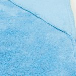 Large premium blue topaz hooded towel | liloo