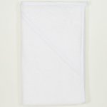 Premium white hooded towel | liloo