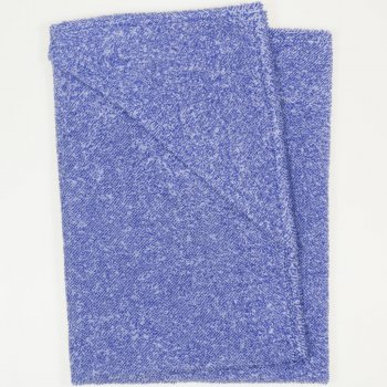 Blue small hooded towel