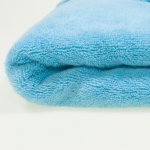 Blue topaz premium hooded towel | liloo