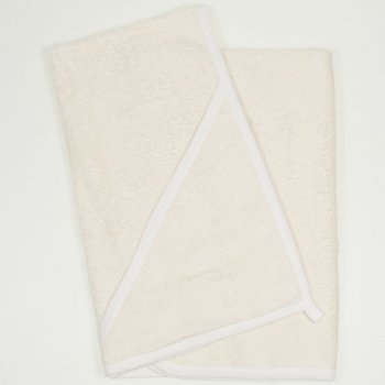 Ivory hooded towel | liloo