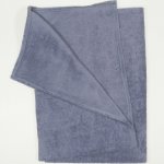 Dark gray hooded towel | liloo