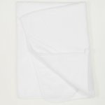 Small towel with organic cotton hood - fluffy white | liloo