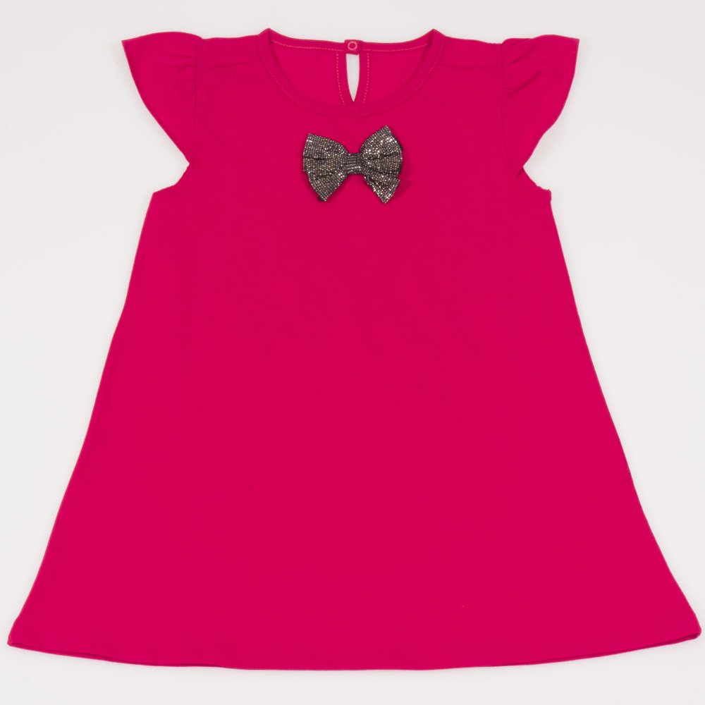 Red summer dress with bow | liloo