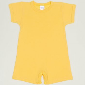 Minion yellow romper (short sleeve & pants) | liloo