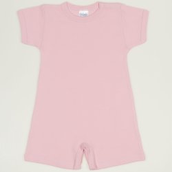 Orchid pink romper (short sleeve & pants)