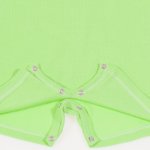 Salopeta maneca scurta si pantaloni scurti summer green imprimeu extraterestru | liloo