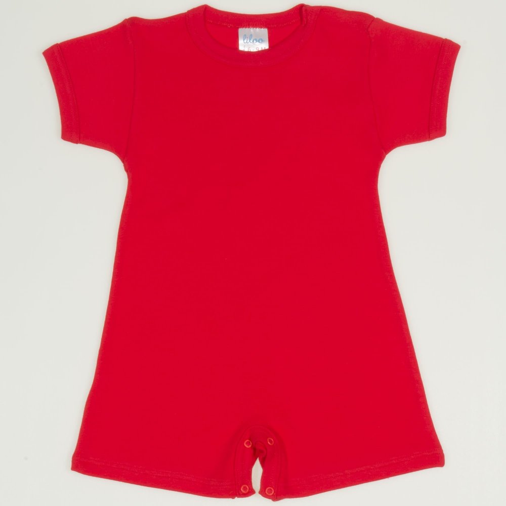 Red tomato romper (short sleeve & pants) | liloo