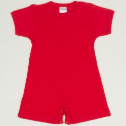 Red tomato romper (short sleeve & pants)