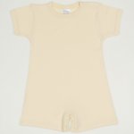 Vanilla custard romper (short sleeve & pants)  | liloo