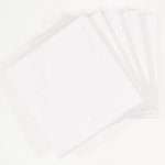 White washable reusable diaper cloths - economy set (5 pieces) | liloo