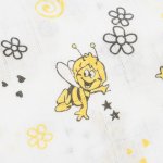 Washable reusable tetra diaper cloth - bee print | liloo