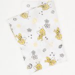 Washable reusable tetra diaper cloth - bee print | liloo