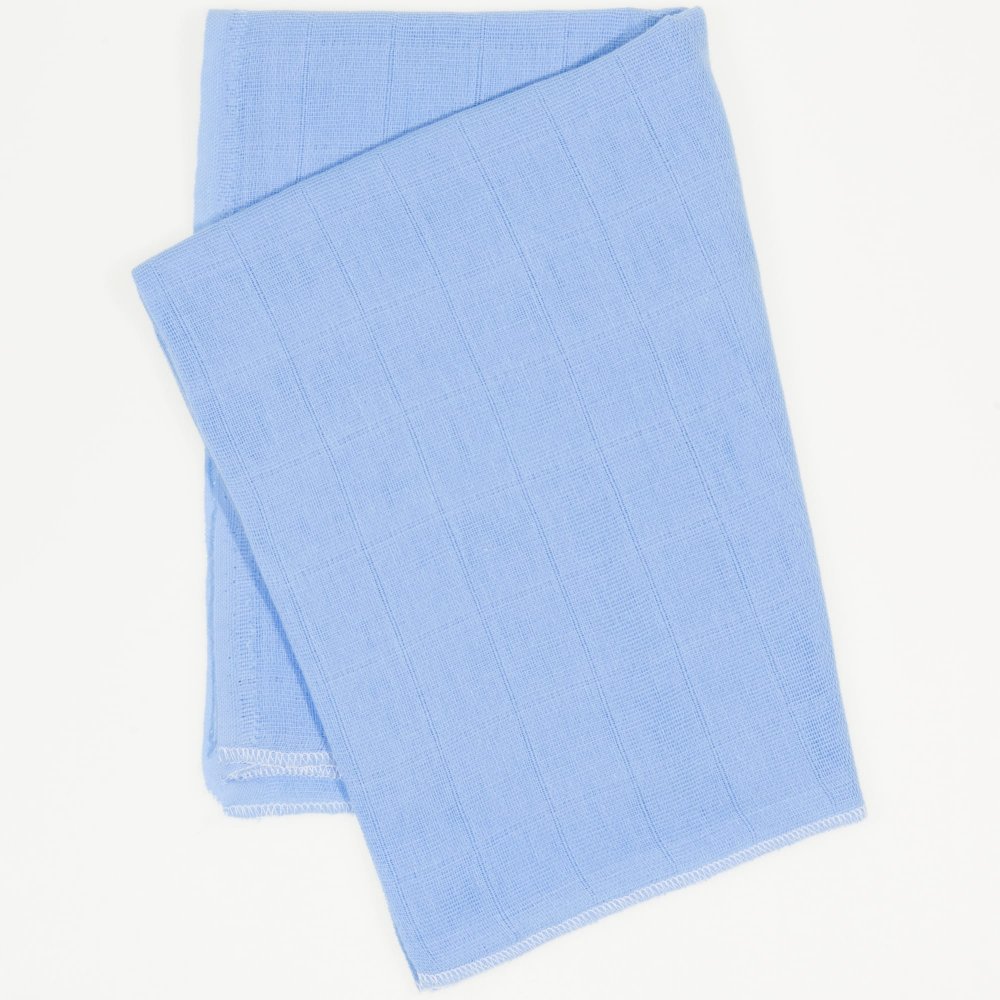 Dark azure washable reusable tetra diaper cloth | liloo