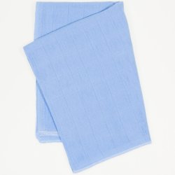 Dark azure washable reusable tetra diaper cloth