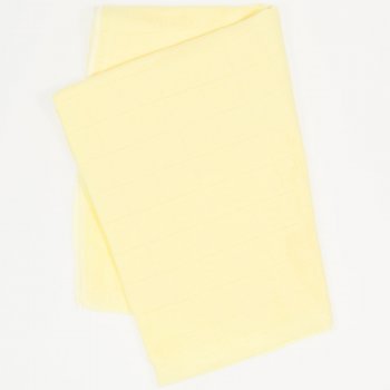 Yellow washable reusable tetra diaper cloth