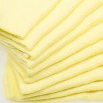 Yellow washable reusable tetra diaper cloth (10 pieces pack) | liloo