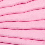 Pink washable reusable tetra diaper cloth (10 pieces pack) | liloo