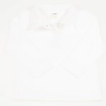 White organic cotton children's polo shirt| liloo