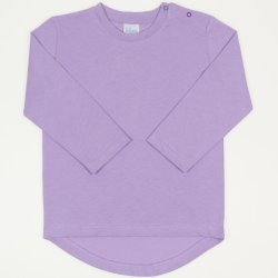 Purple long sleeve girl's t-shirt