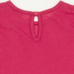 Tricou maneca lunga siclam cu cret | liloo