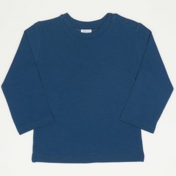 Dark blue long-sleeve tee