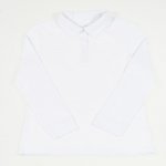 Tricou polo copii - alb | liloo
