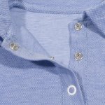 Light blue long sleeve t-shirt polo | liloo