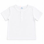 White short sleeve t-shirt with slit | liloo