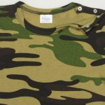 Tricou mânecă scurtă imprimeu model camuflaj | liloo