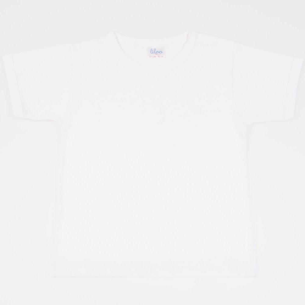 White short-sleeve tee| liloo