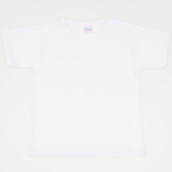 White short-sleeve tee