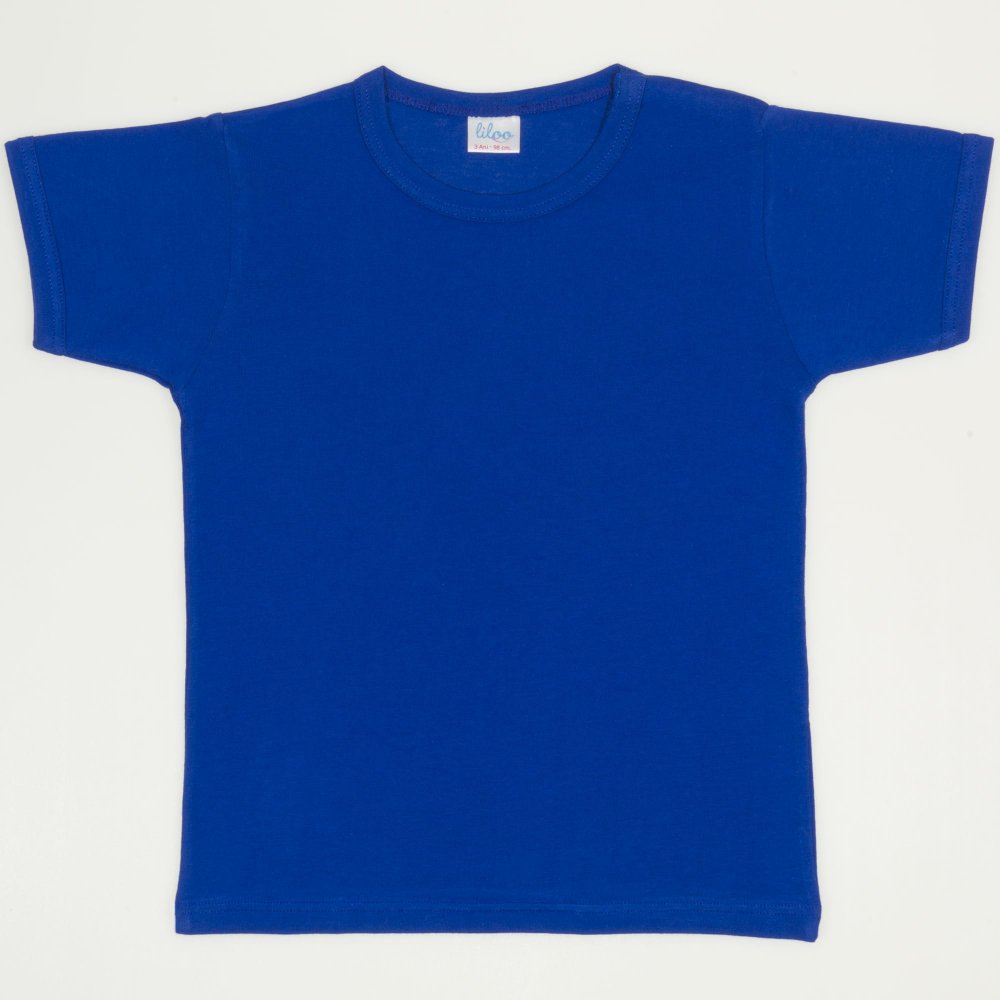 Blue short-sleeve tee | liloo