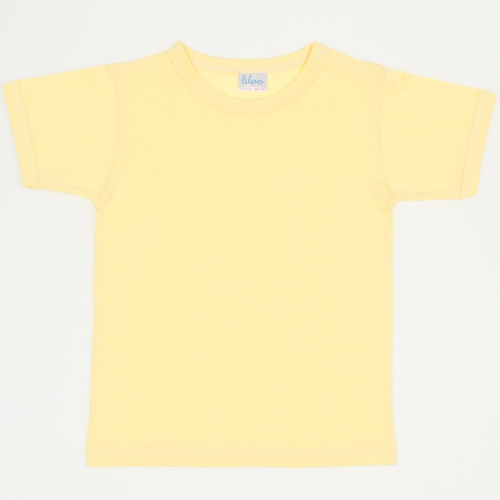 Yellow short-sleeve tee | liloo